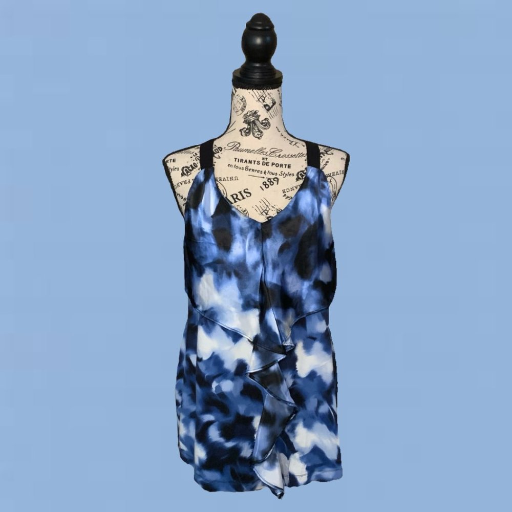 Alfani Tie-Dyed Blouse